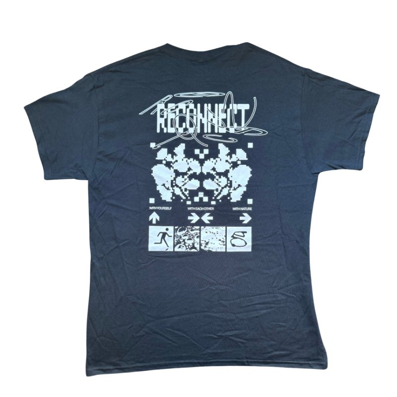 Goodnews Reconnect T - Shirt in Black - Goodnews Skateshop