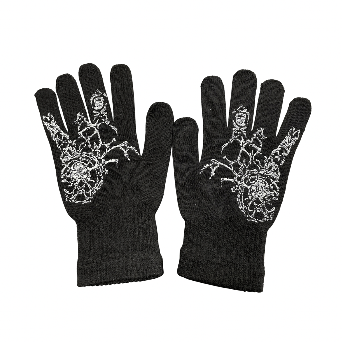 Goodnews Skate Gloves in Black - Goodnews Skateshop