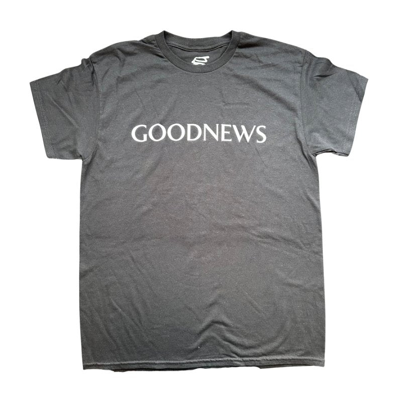 Goodnews Straight Crew T-Shirt in Black - Goodnews Skateshop