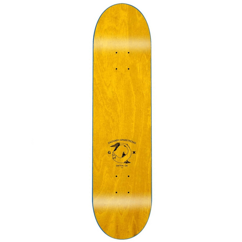 GX1000 Black and White Abstract Deck 8.375 - Goodnews Skateshop