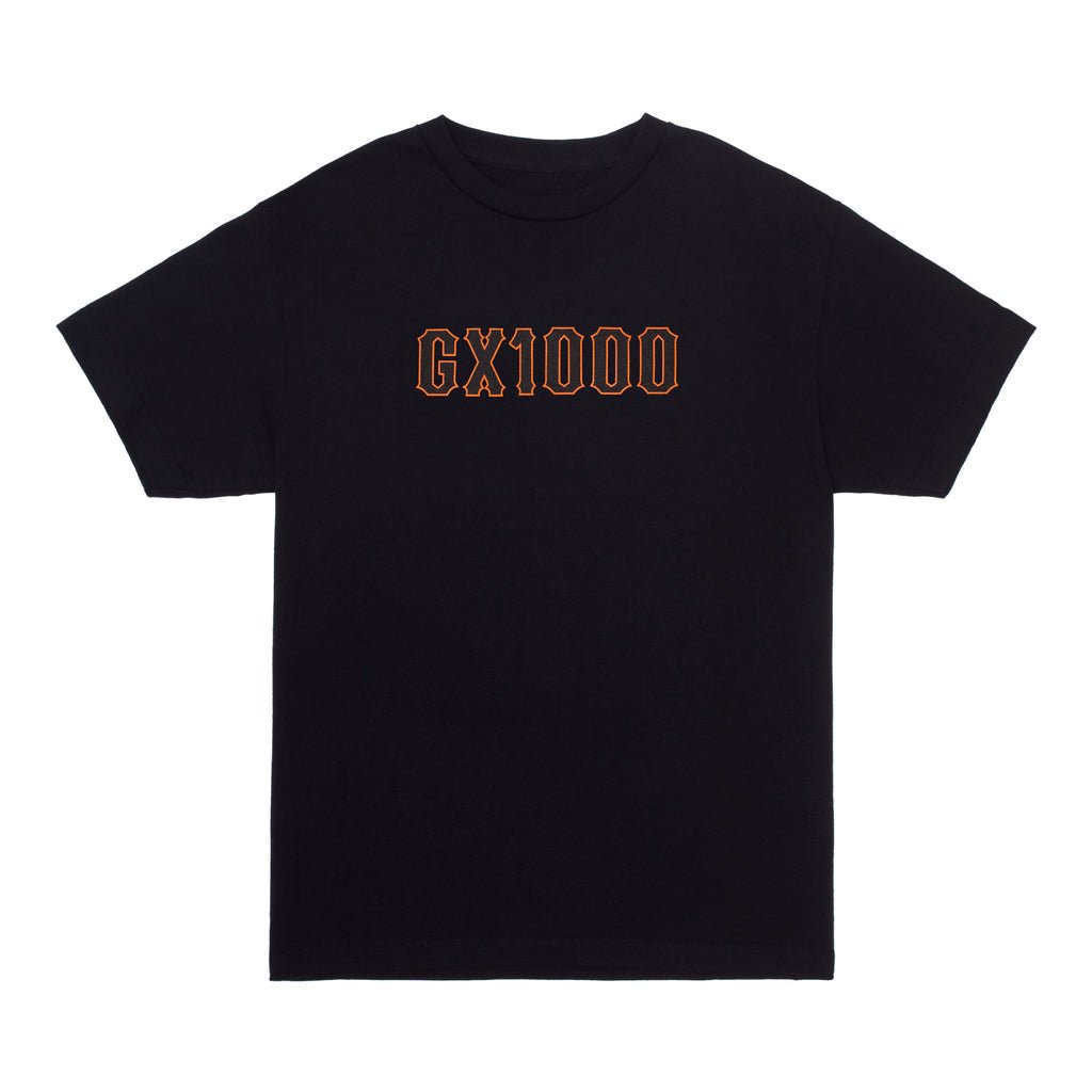【GX1000】OG LOGO TEE Black GX1000 OG Logo Tee Black/White – Eastern Boarder
