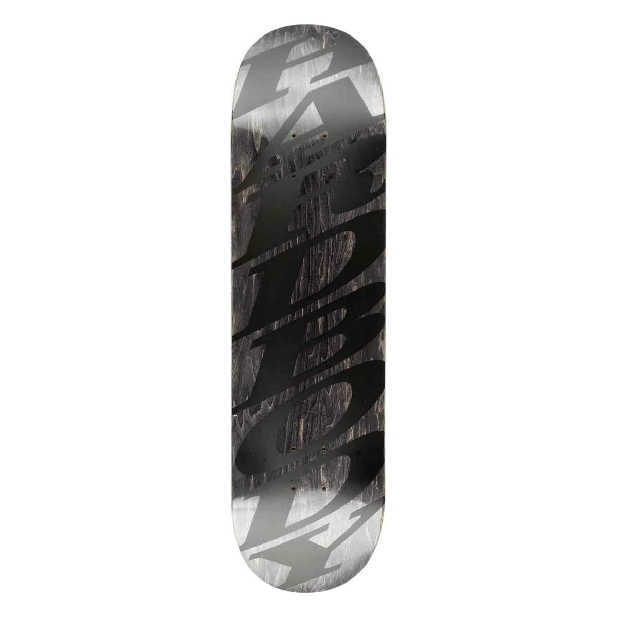 Hardbody Black Veneer Stacked Logo Deck 8.25 Long - Goodnews Skateshop