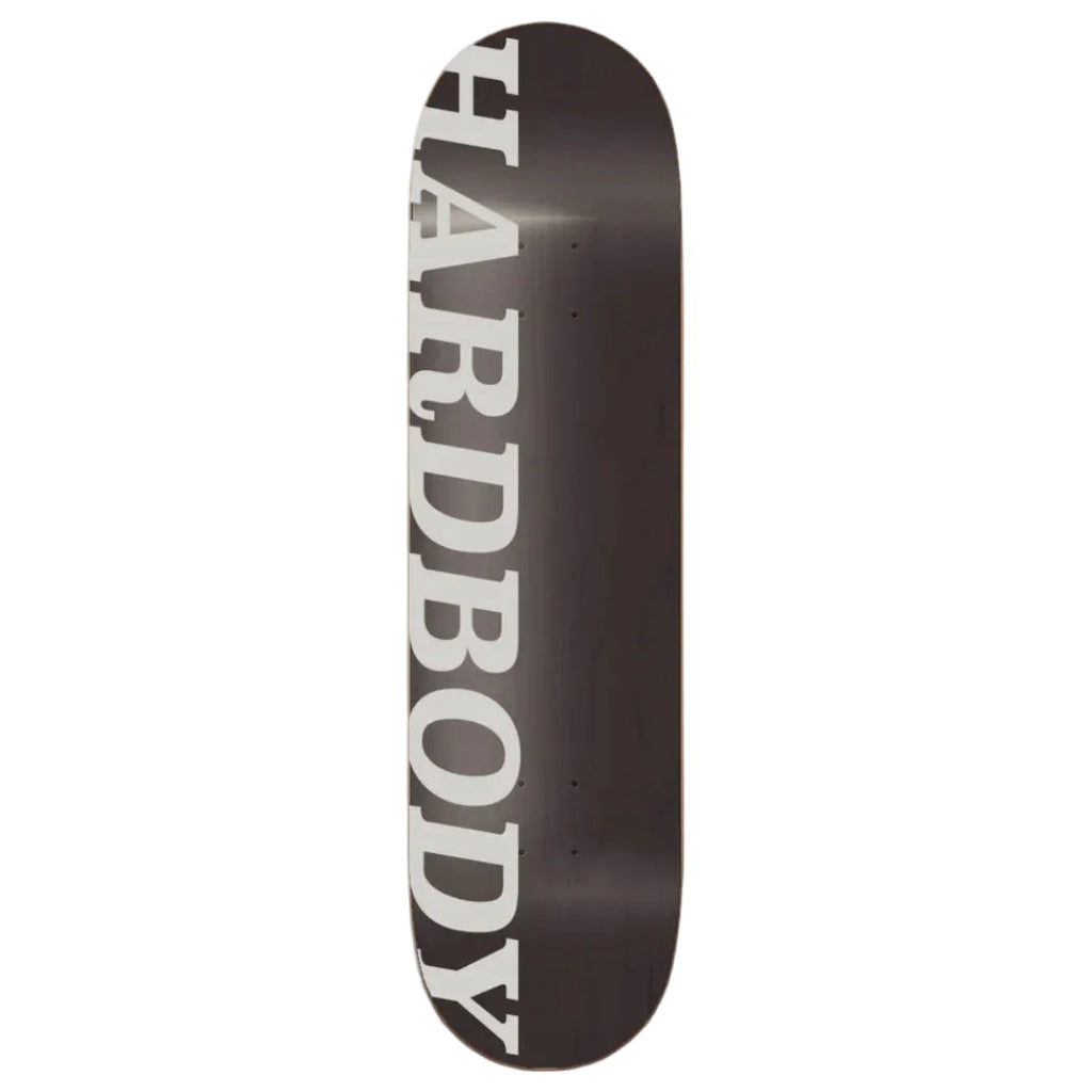 Hardbody Silver Logo Deck 8.5