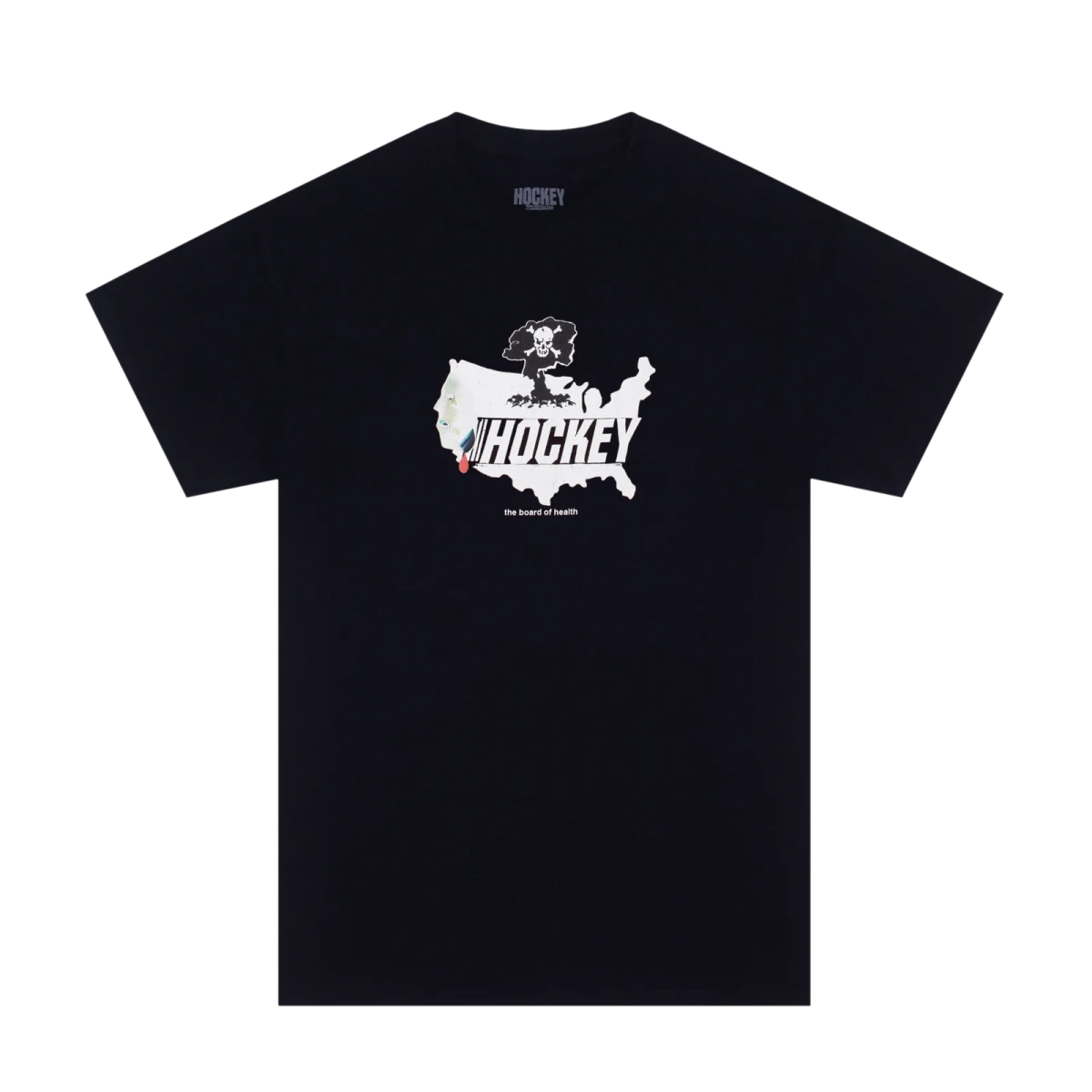 Hockey Board of Health T-Shirt in Black - Goodnews Skateshop