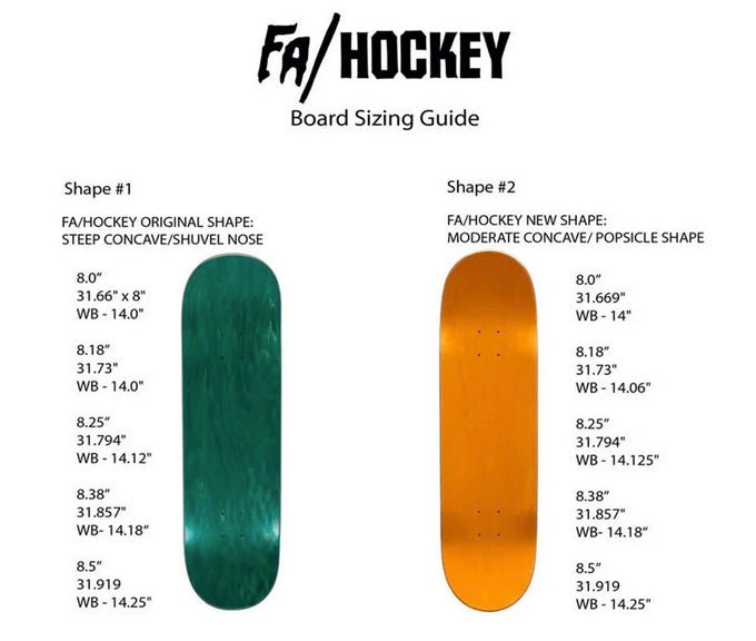 Hockey Temporary Site Nick Stain Deck 8.5 - Goodnews Skateshop