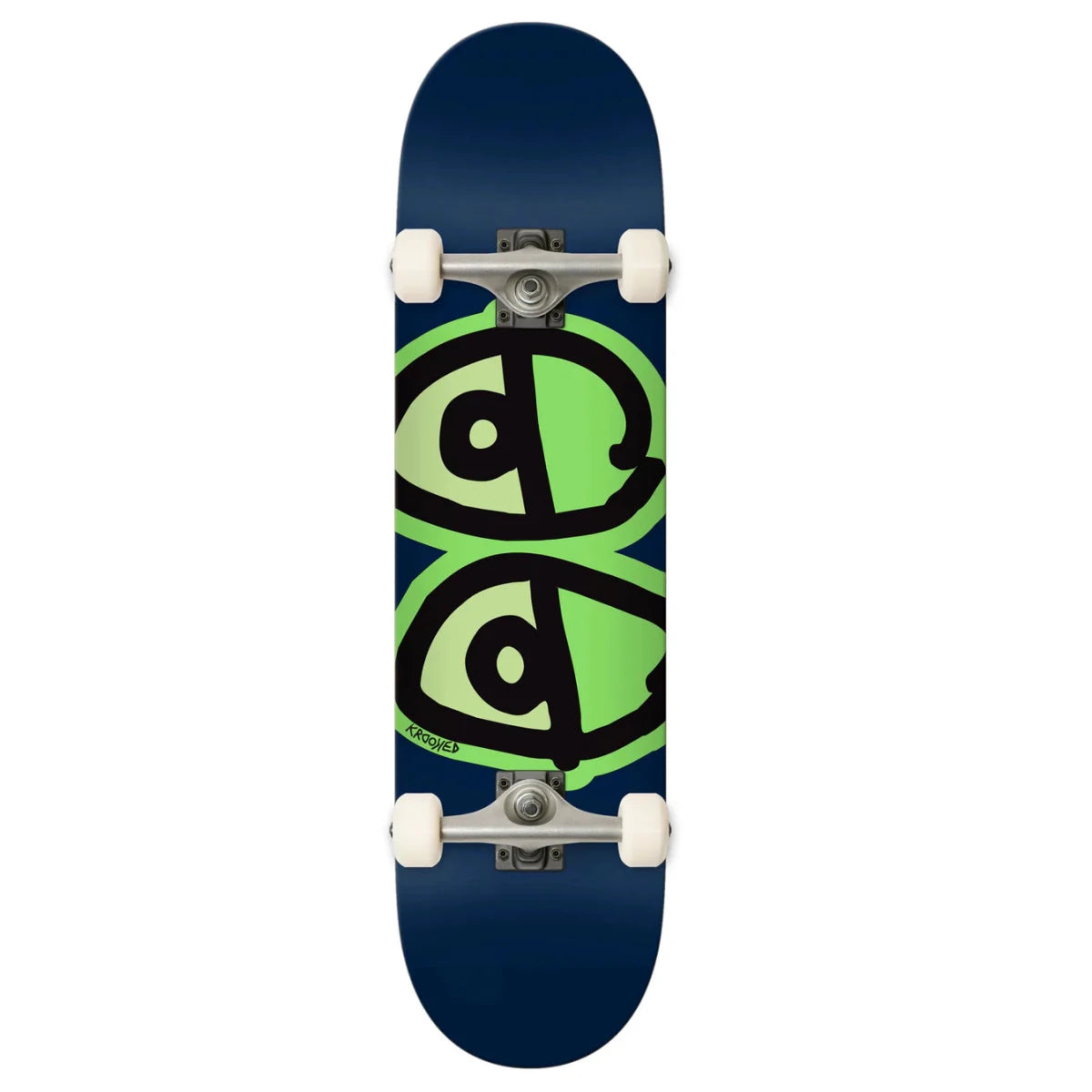 Krooked Glow Eyes Complete Skateboard 8.25 - Goodnews Skateshop