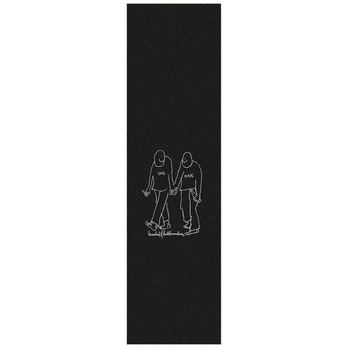 Krooked Love Hate Griptape Sheet - Goodnews Skateshop