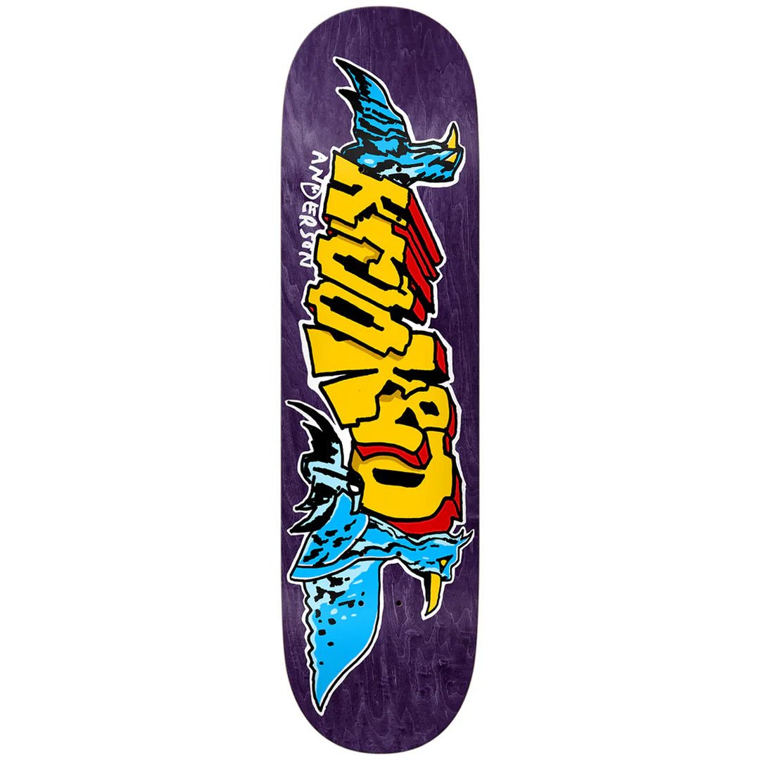 Krooked Manderson Raptors Deck 8.38 - Goodnews Skateshop