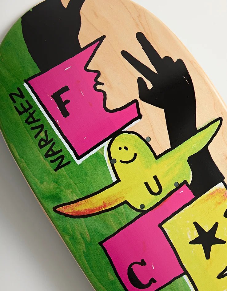 Krooked Narvaez F Off Deck 8.38 - Goodnews Skateshop