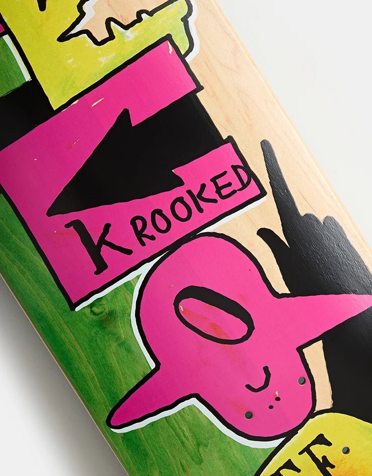 Krooked Narvaez F Off Deck 8.38 - Goodnews Skateshop