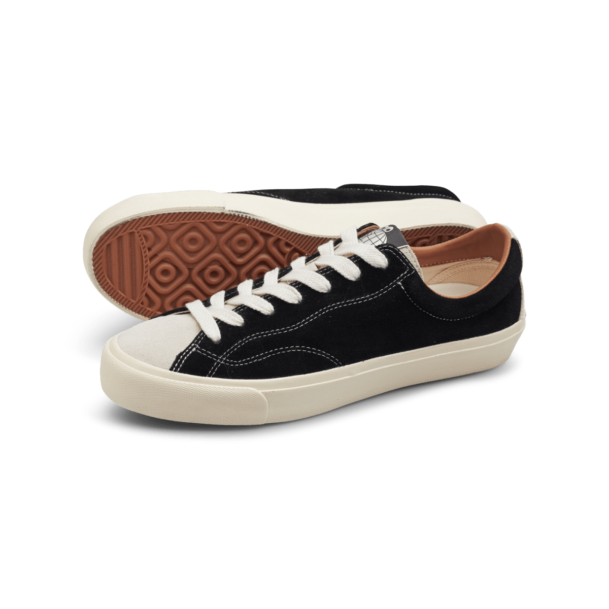 Last Resort VM003 Suede Lo Duo in Black/White - Goodnews Skateshop