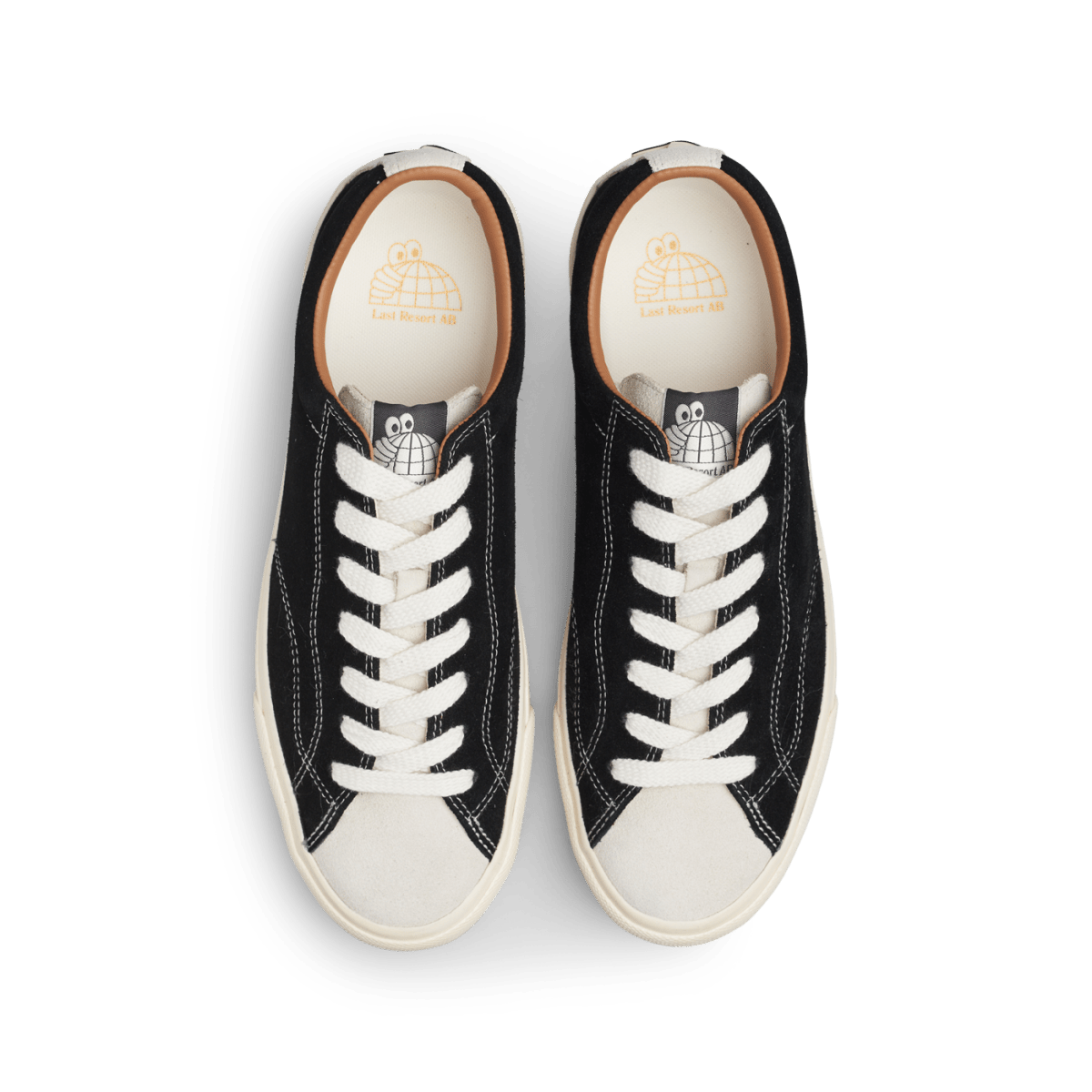 Last Resort VM003 Suede Lo Duo in Black/White - Goodnews Skateshop