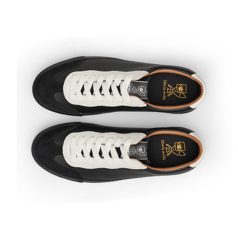 Last Resort VM004 Milic Suede/Leather in Tuxedo Black - Goodnews Skateshop