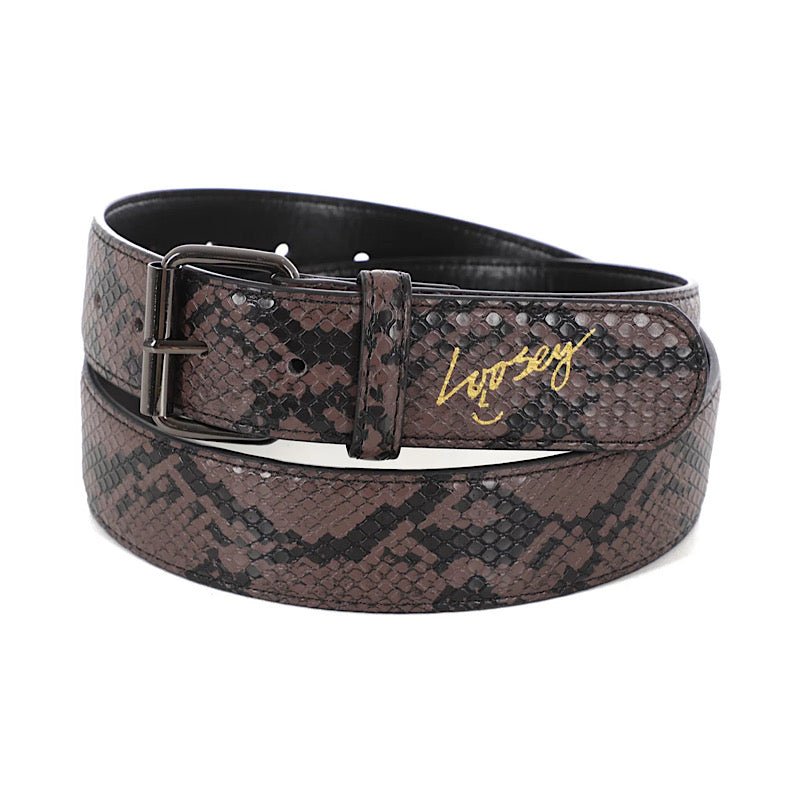 Loosey Brown Slither Belt - Goodnews Skateshop