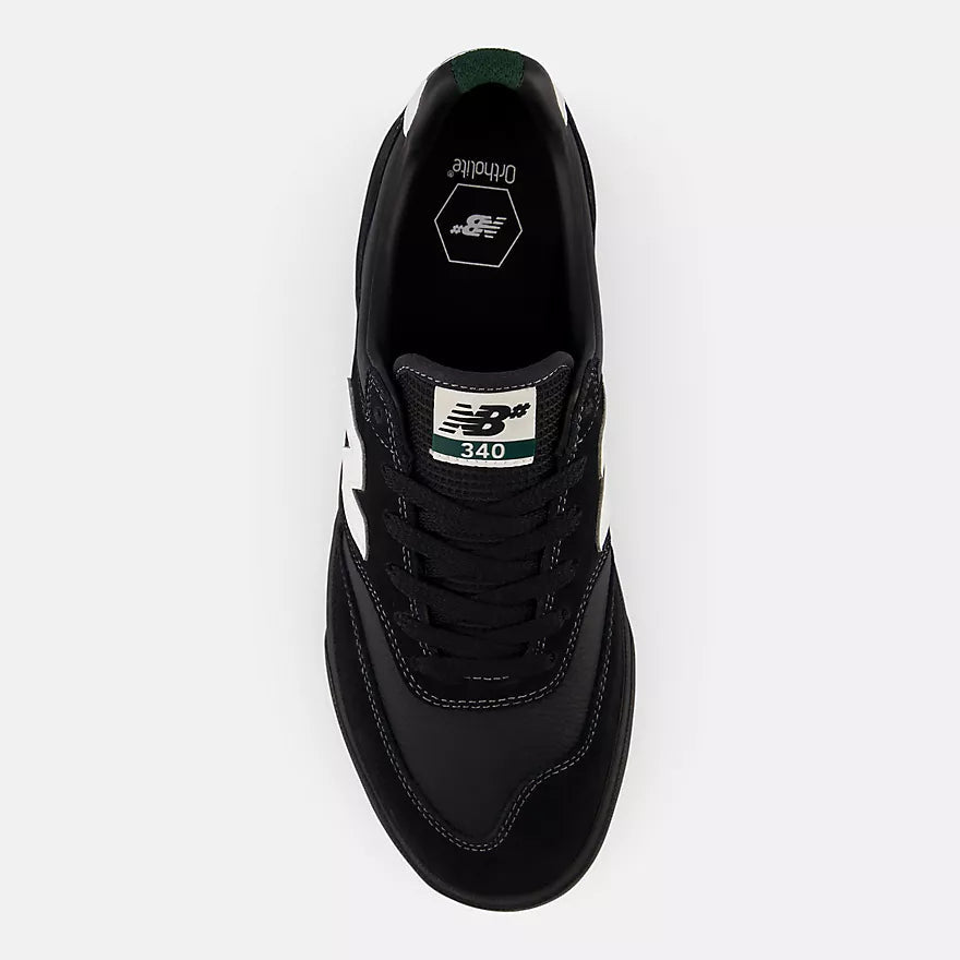 New Balance Numeric 340 in Black/White - Goodnews Skateshop