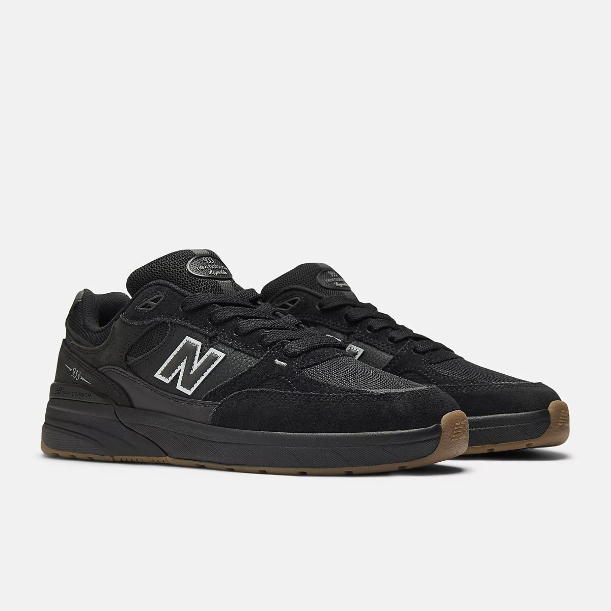 New Balance Numeric Andrew Reynolds 933 in Black/Black - Goodnews Skateshop