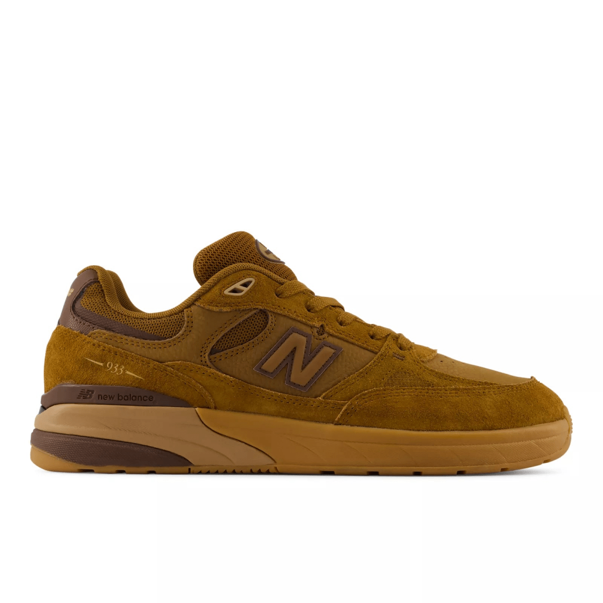 New Balance Numeric Andrew Reynolds 933 in Wheat/Gum - Goodnews Skateshop