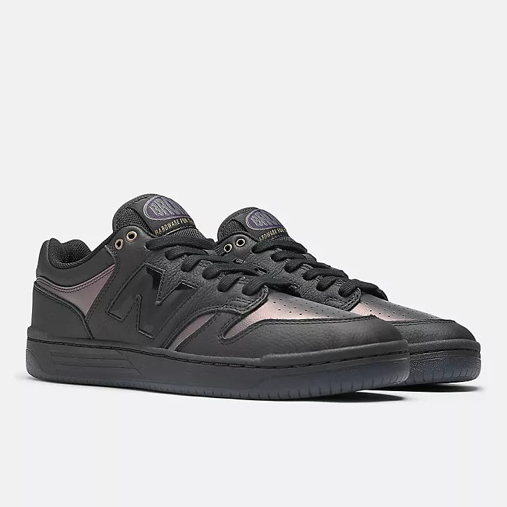 New Balance Numeric X Bronze56K 480 in Black - Goodnews Skateshop
