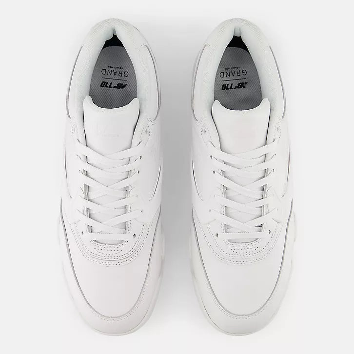 New Balance X Grand Collection Numeric 770 in White/White - Goodnews Skateshop