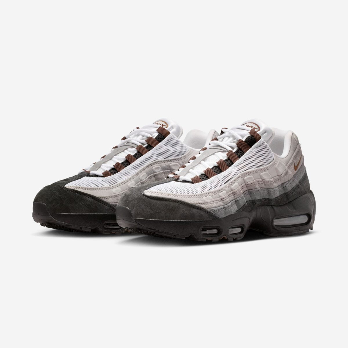 Nike SB Air Max 95 in Black/Cacao Wow/Anthracite/Light Graphite/Light Charcoal/Pearl Grey - Goodnews Skateshop