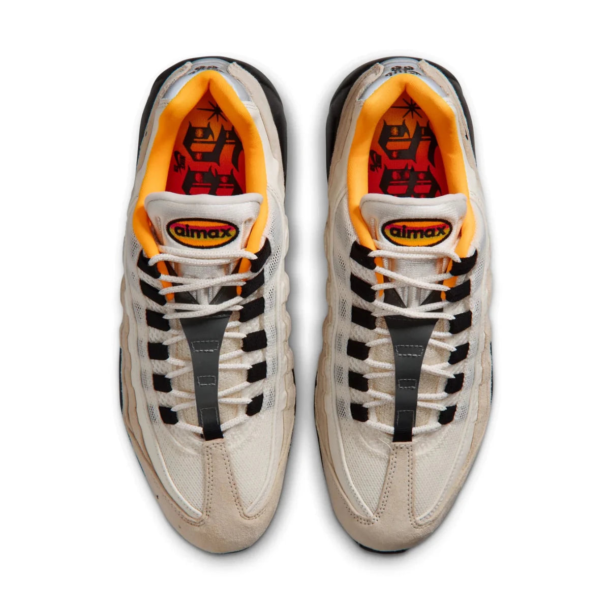 Nike SB Air Max 95 World Cup Pack in Sail/Black-Laser Orange - Goodnews Skateshop