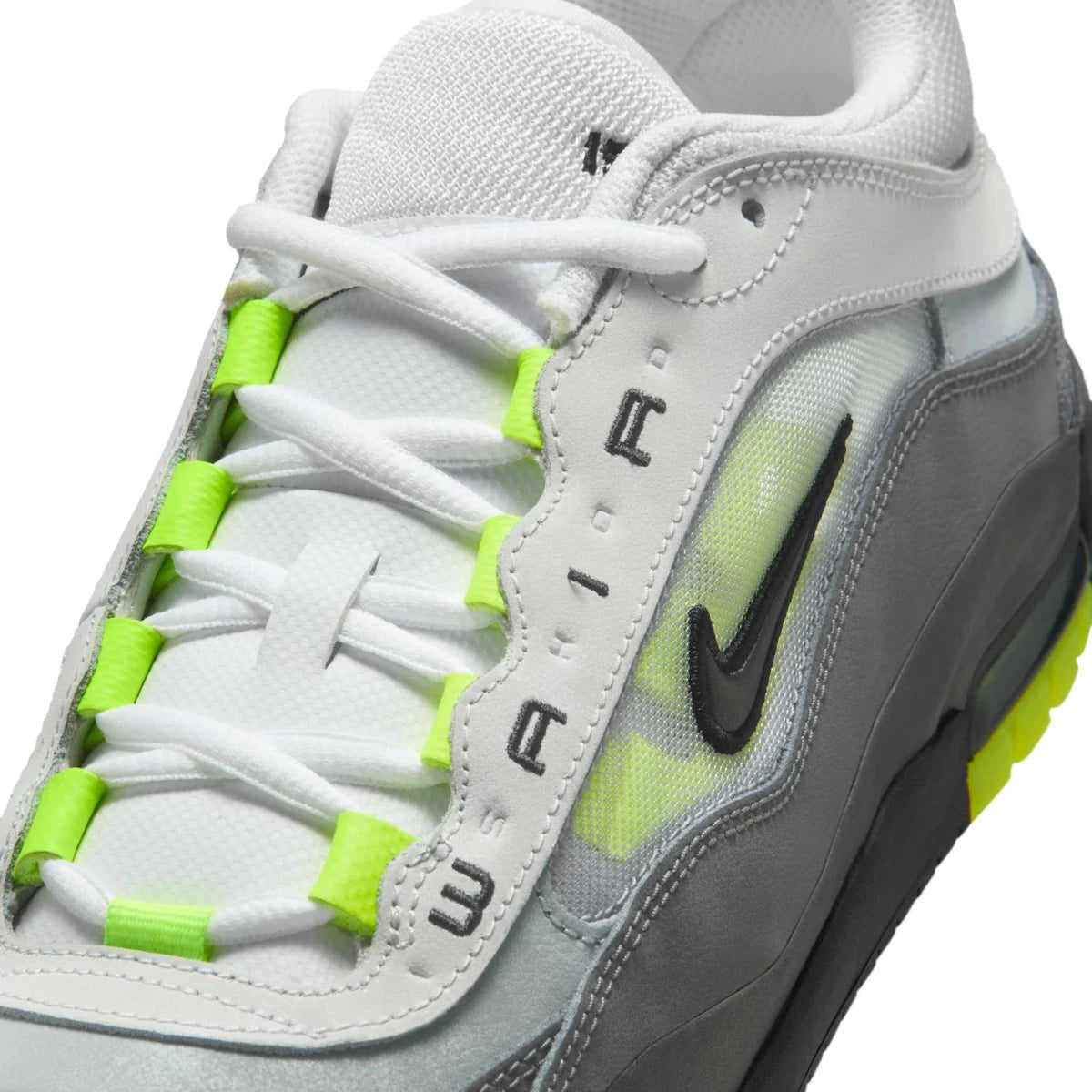Nike SB Air Max Ishod in Black/Neon Yellow - Anthracite - Light Graphite - Goodnews Skateshop