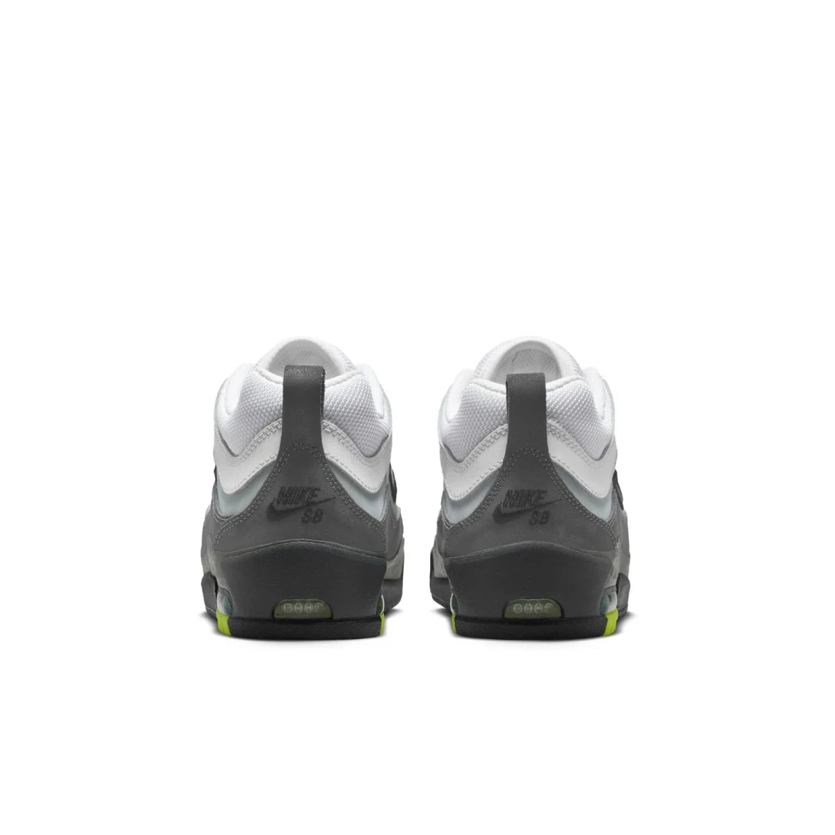 Nike SB Air Max Ishod in Black/Neon Yellow - Anthracite - Light Graphite - Goodnews Skateshop