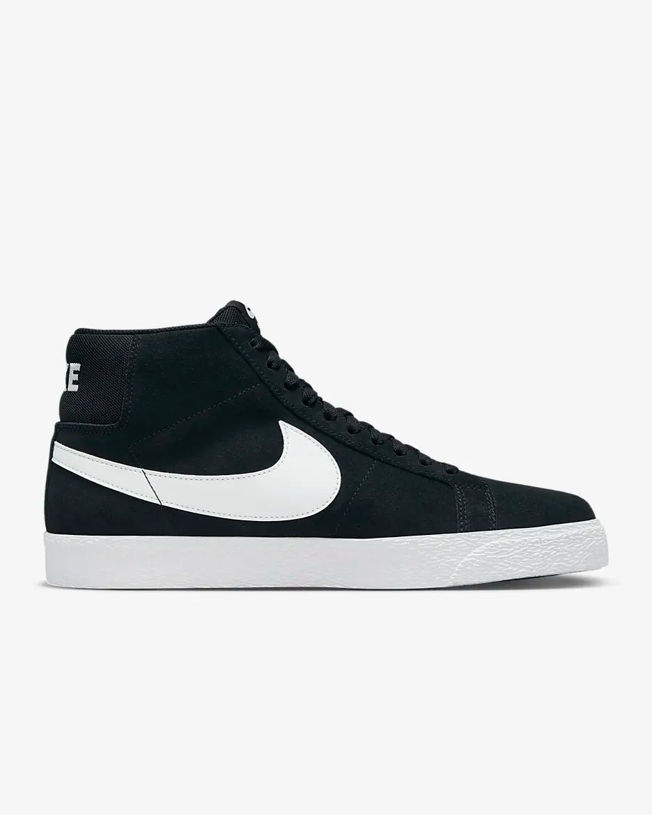Nike SB Blazer Mid in Black/White - White - White - Goodnews Skateshop
