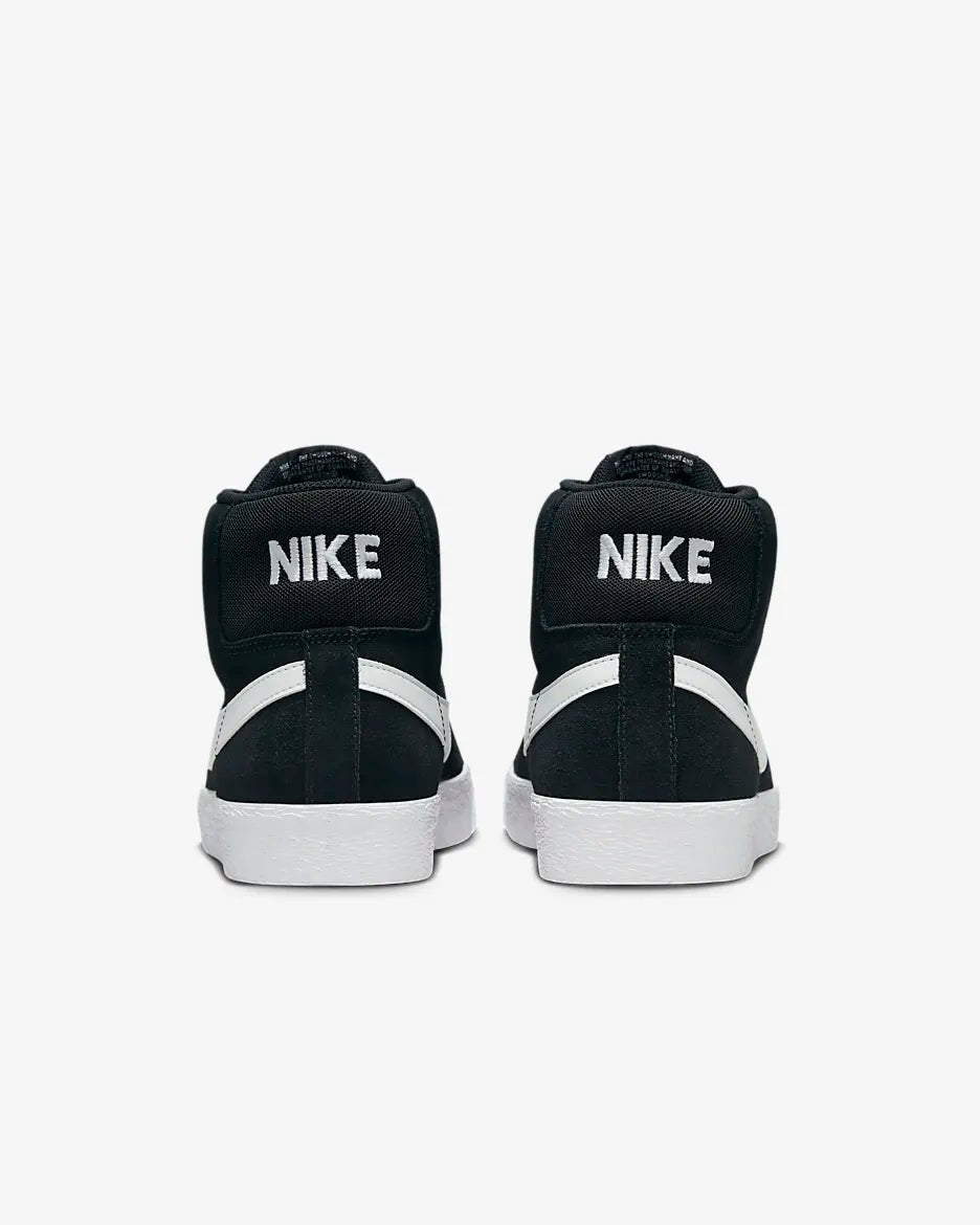 Nike SB Blazer Mid in Black/White - White - White - Goodnews Skateshop