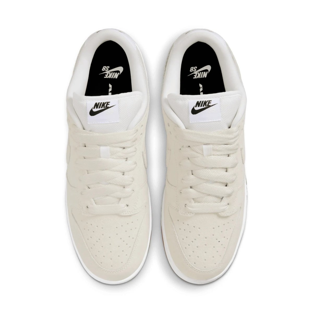 Nike SB Dunk Low Pro B in Pale Ivory/Pale Ivory - Summit White - White - Goodnews Skateshop