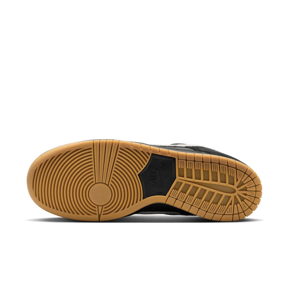 Nike SB Dunk Low Pro in Black/White - Black - Gum - Light Brown - Goodnews Skateshop