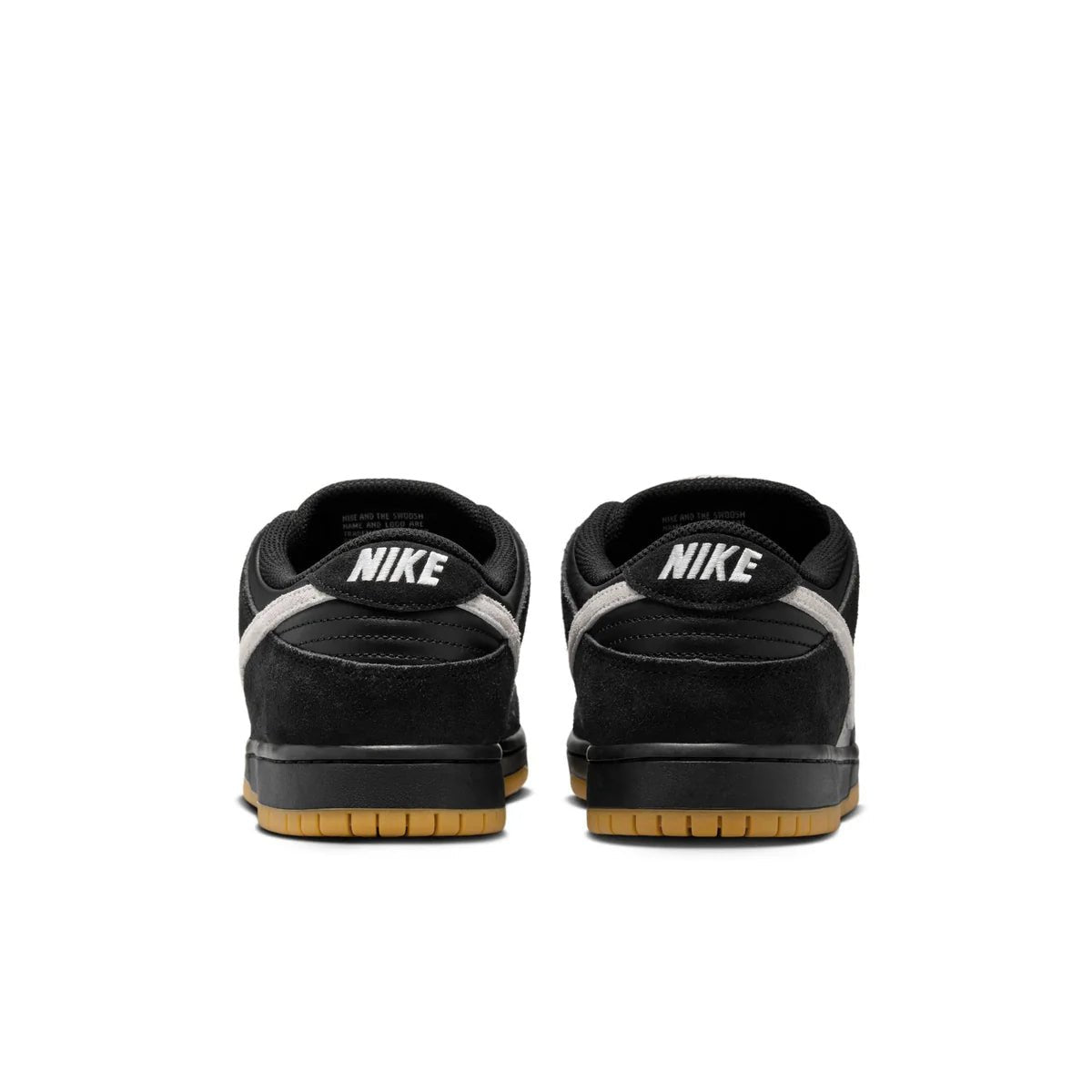 Nike SB Dunk Low Pro in Black/White - Black - Gum - Light Brown - Goodnews Skateshop