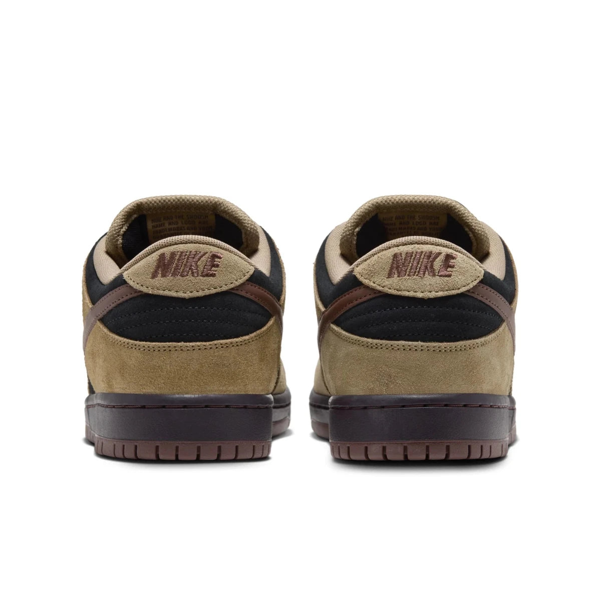 Nike SB Dunk Low Pro in Filbert/Black/Burgundy Ash/Light Chocolate - Goodnews Skateshop