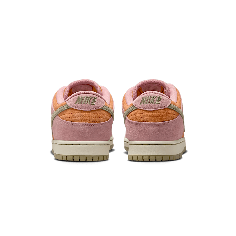 Nike SB Dunk Low Pro in Red Stardust/Neutral Olive - Monarch - Goodnews Skateshop