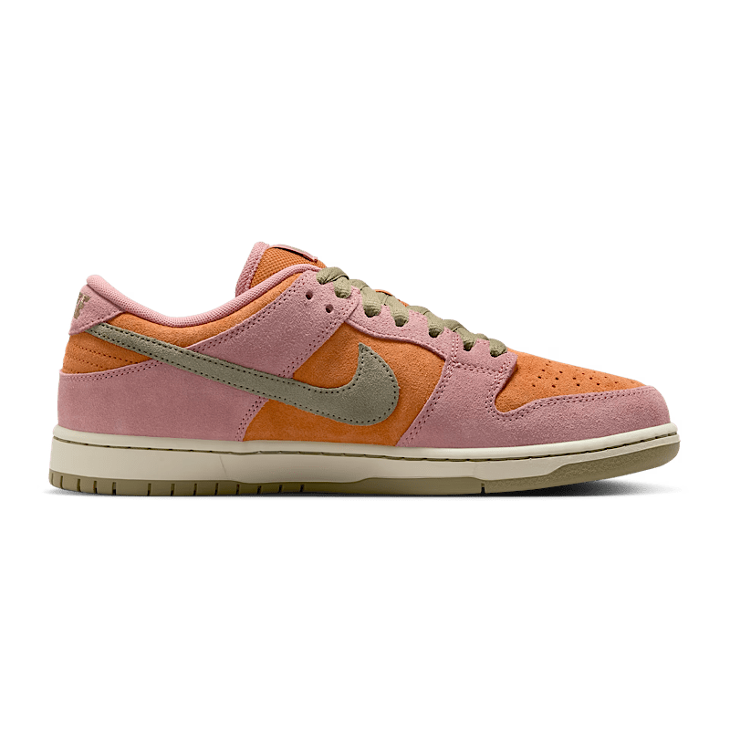 Nike SB Dunk Low Pro in Red Stardust/Neutral Olive - Monarch - Goodnews Skateshop