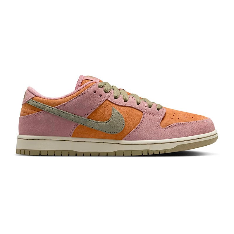 Nike SB Dunk Low Pro in Red Stardust/Neutral Olive - Monarch - Goodnews Skateshop