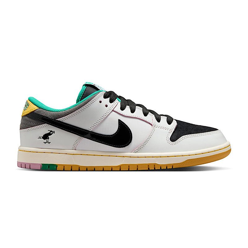 Nike SB Dunk Low Pro in Summit White/Black - White - Iron Grey - Goodnews Skateshop