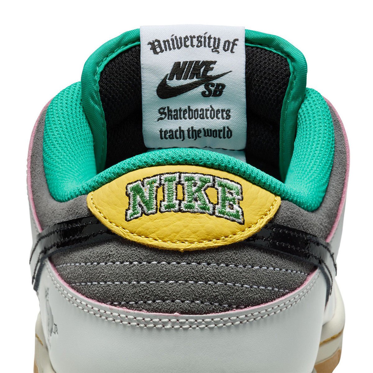 Nike SB Dunk Low Pro in Summit White/Black - White - Iron Grey - Goodnews Skateshop