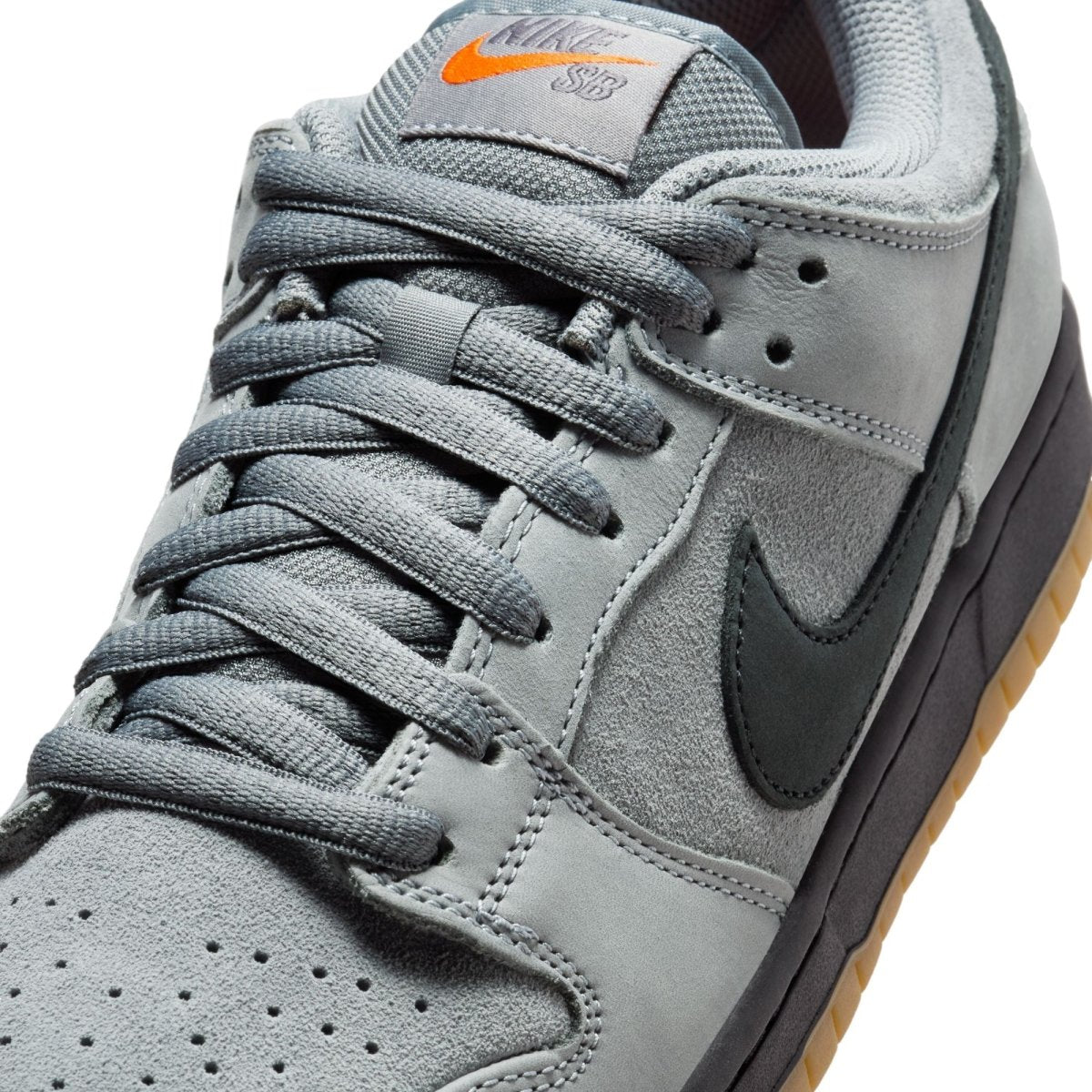 Nike SB Dunk Low Pro ISO in Cool Grey/Black - Cool Grey - Dark Grey - Goodnews Skateshop