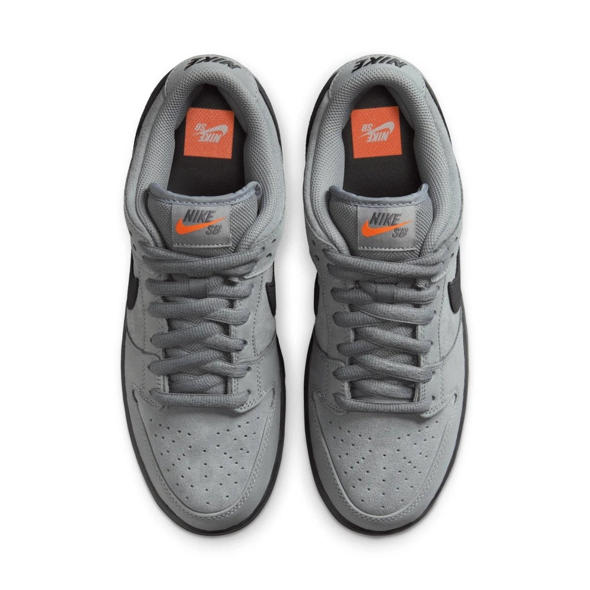 Nike SB Dunk Low Pro ISO in Cool Grey/Black - Cool Grey - Dark Grey - Goodnews Skateshop