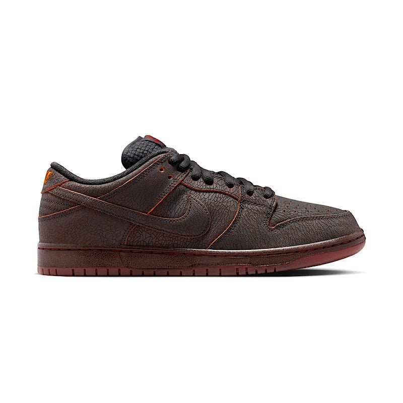 Nike SB Dunk Low Pro Krampus in Dark Smoke Grey/Campfire Orange - Black - Goodnews Skateshop