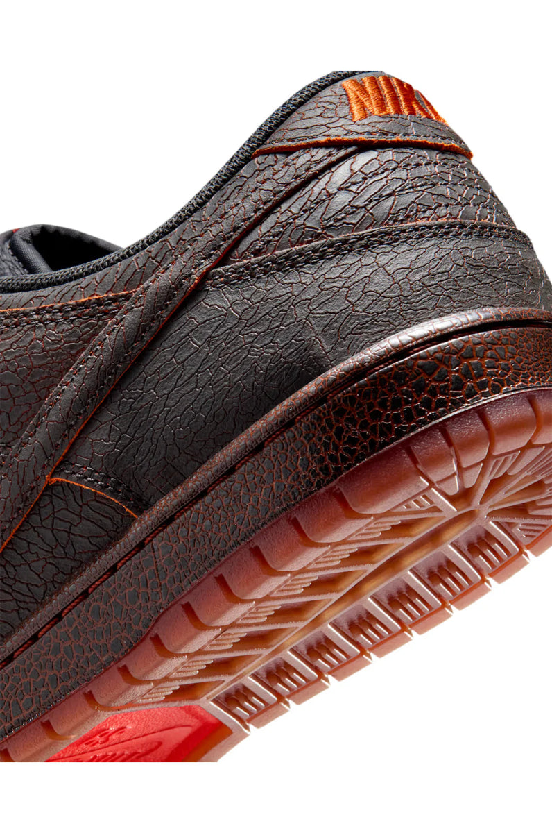 Nike SB Dunk Low Pro Krampus in Dark Smoke Grey/Campfire Orange - Black - Goodnews Skateshop