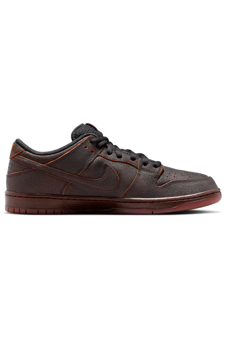 Nike SB Dunk Low Pro Krampus in Dark Smoke Grey/Campfire Orange - Black - Goodnews Skateshop
