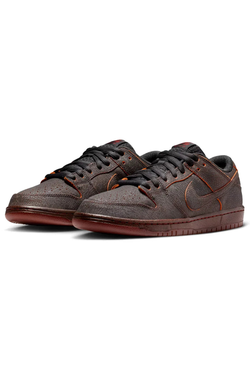 Nike SB Dunk Low Pro Krampus in Dark Smoke Grey/Campfire Orange - Black - Goodnews Skateshop