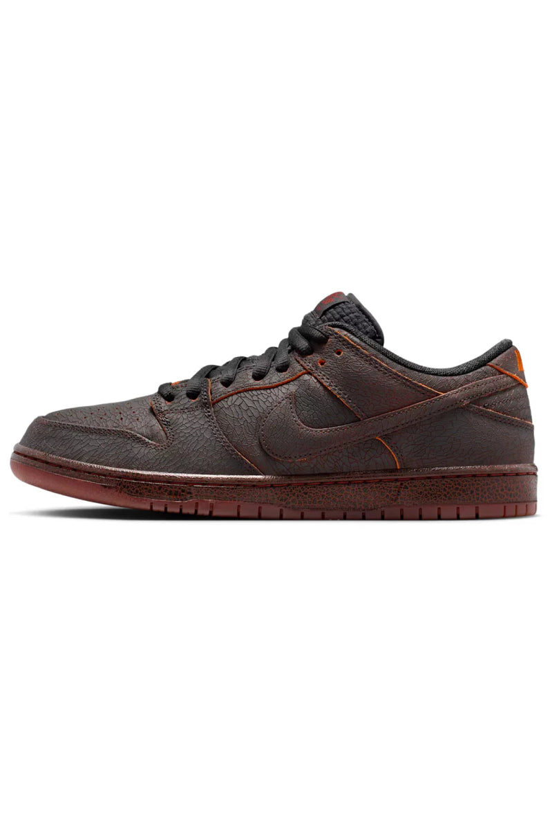 Nike SB Dunk Low Pro Krampus in Dark Smoke Grey/Campfire Orange - Black - Goodnews Skateshop