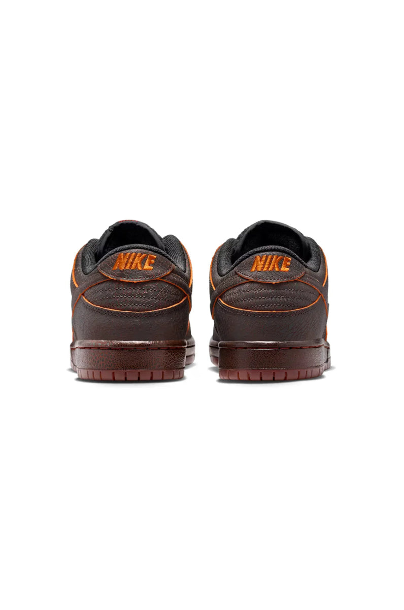 Nike SB Dunk Low Pro Krampus in Dark Smoke Grey/Campfire Orange - Black - Goodnews Skateshop
