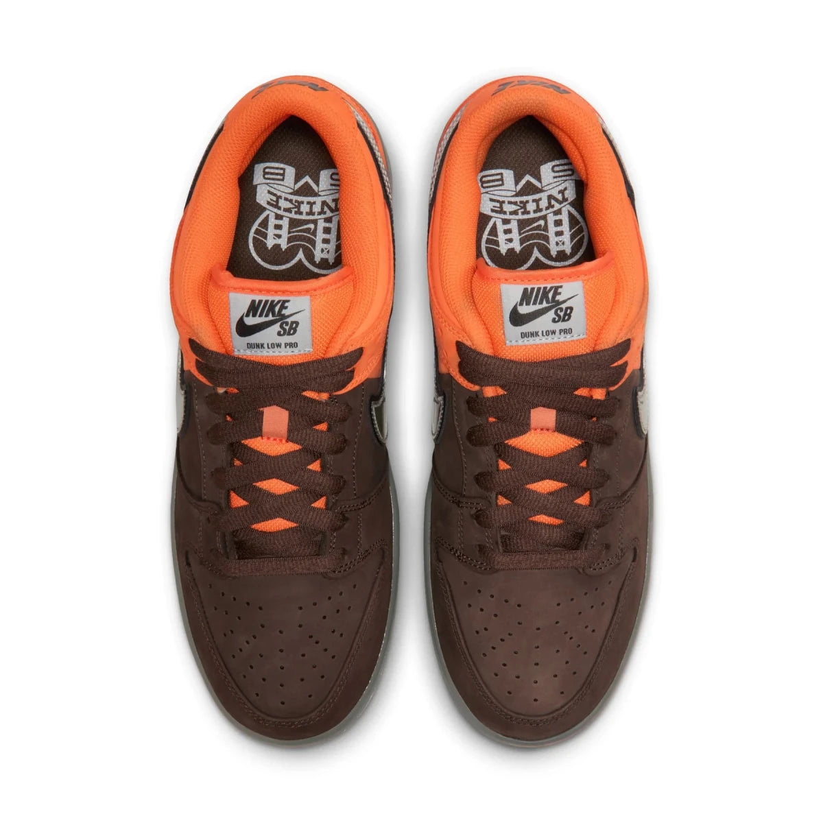 Nike SB Dunk Low Pro Muni Fast Pass in Safety Orange/Wolf Grey - Baroque Brown *PLEASE READ BELOW - Goodnews Skateshop