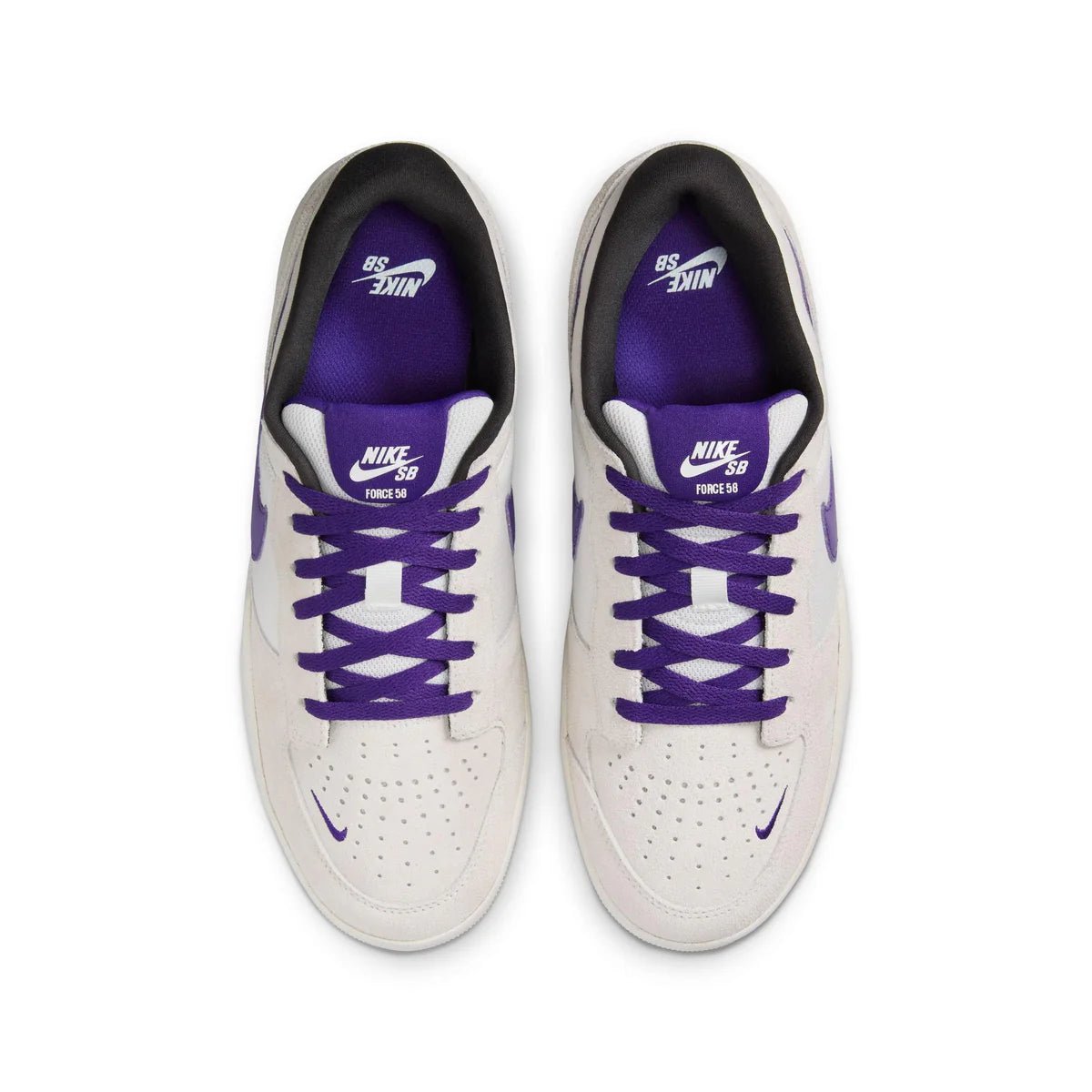 Nike SB Force 58 in Phantom/Court Purple - Summit White - Goodnews Skateshop