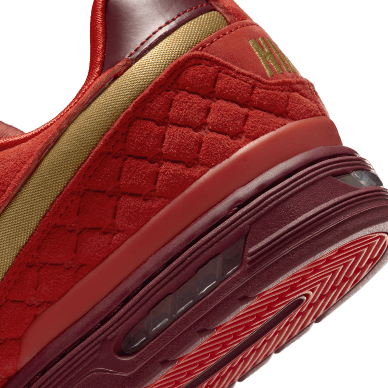 Nike SB Paul Rodriguez Zoom Air Low in Habanero Red/Club Gold - Team Red *PLEASE READ BELOW - Goodnews Skateshop