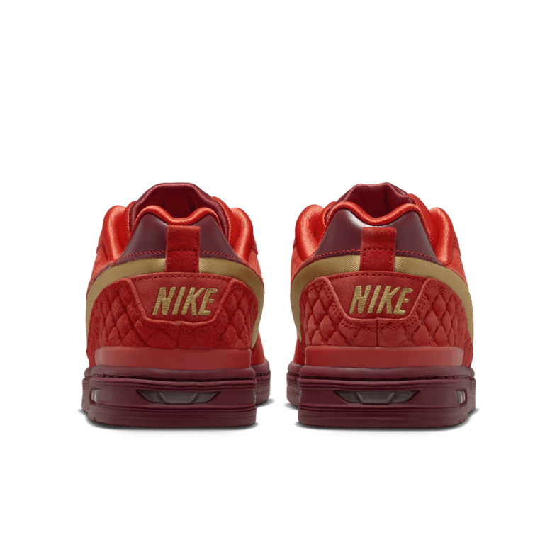 Nike SB Paul Rodriguez Zoom Air Low in Habanero Red/Club Gold - Team Red *PLEASE READ BELOW - Goodnews Skateshop